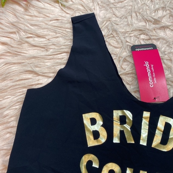 NWT Commando Bride Squad Black Gold Bodysuit - Picture 4 of 11